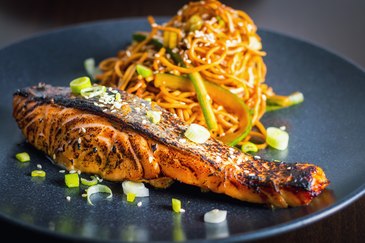 Quick Korean Salmon Krumpli