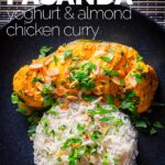 een kip pasanda is een relatief milde' Mughal ' curry geladen met yoghurt en amandel en is een van mijn absolute favorieten.