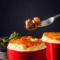 Mushroom, Beef and Ale Pie