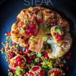 Cauliflower is my favourite winter vegetable and this exotic 'Persian' influenced Roasted Cauliflower Steak light and bright break from winter and makes for a fantastic complete vegan meal!