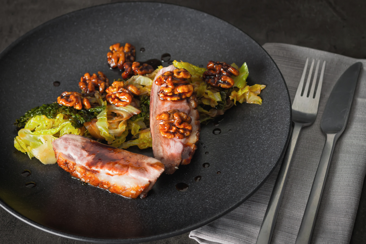 Balsamic and Honey Glazed Duck Breast | Krumpli