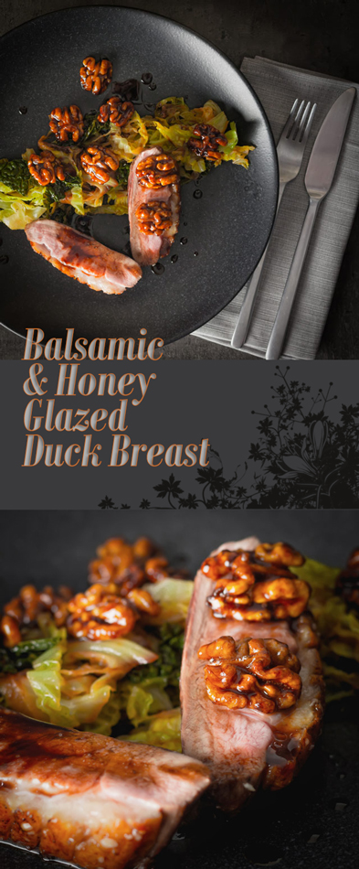 Balsamic and Honey Glazed Duck Breast | Krumpli