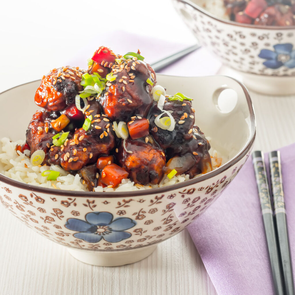 Sweet and Sour Pork Balls Sweet and sour pork balls were probably my introduction to Chinese food growing up in the UK, here is a version that plays homage to my memories.