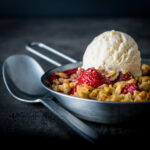 Balsamic vinegar really does make the flavour of strawberries pop and so this balsamic strawberry crumble is a strawberry delight, try it, seriously!