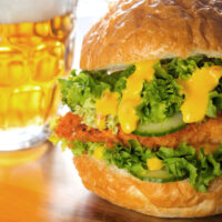 A good burger is a thing of great beauty and my Chicken Burger strays from minced chicken and a traditional panne comes with a glorious chili Mayo.