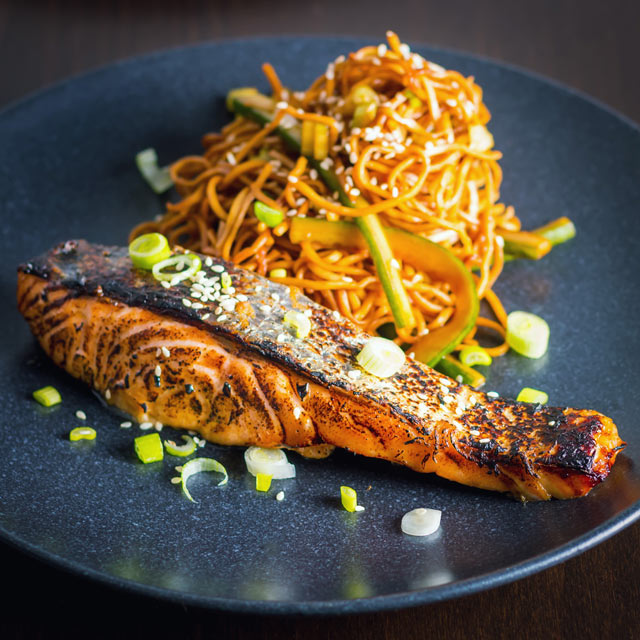 Quick Korean Salmon Krumpli