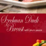 Duck breast with plum sauce a a nice play on a classic combination that is stupidly quick and easy to cook and is always a bit of a crowd pleaser