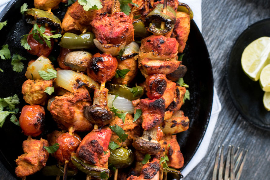 If you've got guests coming over, chicken tikka kebabs make a great menu item. I especially love to have summer cookouts and cook chicken tikka on the grill. Otherwise, it makes a pretty delicious and healthy meal for weeknights.