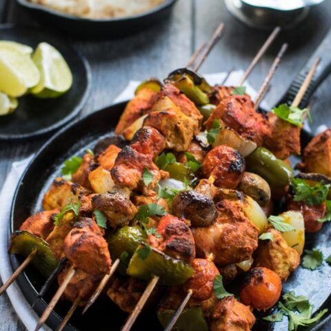 Chicken Tikka Kebabs