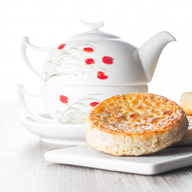 Homemade Crumpets Homemade crumpets are a wonderful breakfast, brunch or supper treat and the finest way to increase your butter intake ?