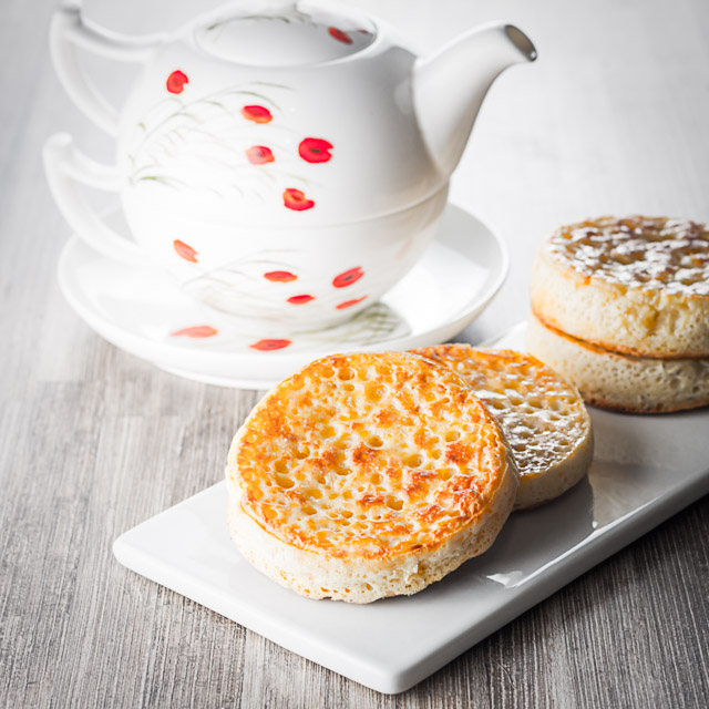 Homemade Crumpets Homemade crumpets are a wonderful breakfast, brunch or supper treat and the finest way to increase your butter intake ?