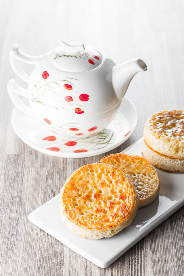 Homemade Crumpets Homemade crumpets are a wonderful breakfast, brunch or supper treat and the finest way to increase your butter intake ?
