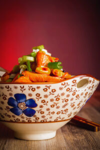 Kung Pao Chicken is a classic Chinese dish from the Szechuan region however it has long become a classic staple of the Westernised take away and this is my version!