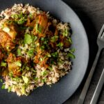 Bhuna is a perennial favourite in the British Indian Curry house and my beef bhuna works that typical thick clingy fragrant gravy heavy with fenugreek.