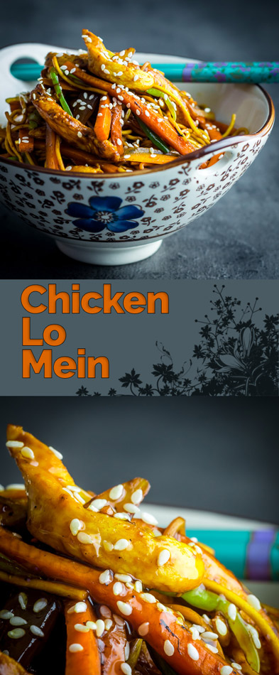 Chicken Lo Mein is a perennial takeaway favourite, my fakeaway version is fit for eating well before the delivery guy can get to you!