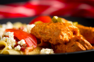 Catfish Paprikash or harcsapaprikas is every but as well known in Hungary as chicken based cousin, a wonderfully rich decadent fish dish.