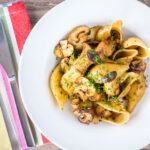 Mushrooms lend themselves so well to pasta dishes and this balsamic mushroom pasta features both chestnut mushrooms and 'french horn' mushrooms enriched with butter and Balsamic vinegar.