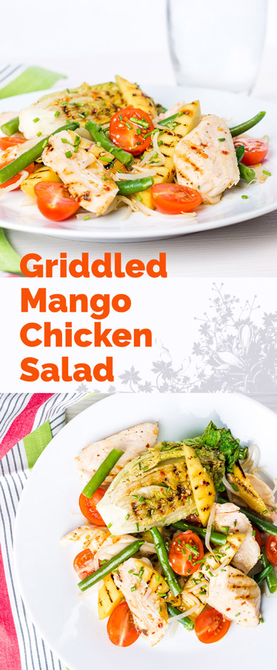 This mango chicken salad is the epitome of bright and zingy summer flavours but made with ingredients that are available all year round... And as for that spicy sesame oil and fish sauce dressing wow!