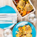 This spiced baked bell pepper chicken is so easy it hurts and is packed with North African and Persian flavours providing a ray of winter sunshine!