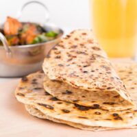 Indian food without bread seems empty, so knock up an easy batch of Indian chapati bread next time you are making a curry!
