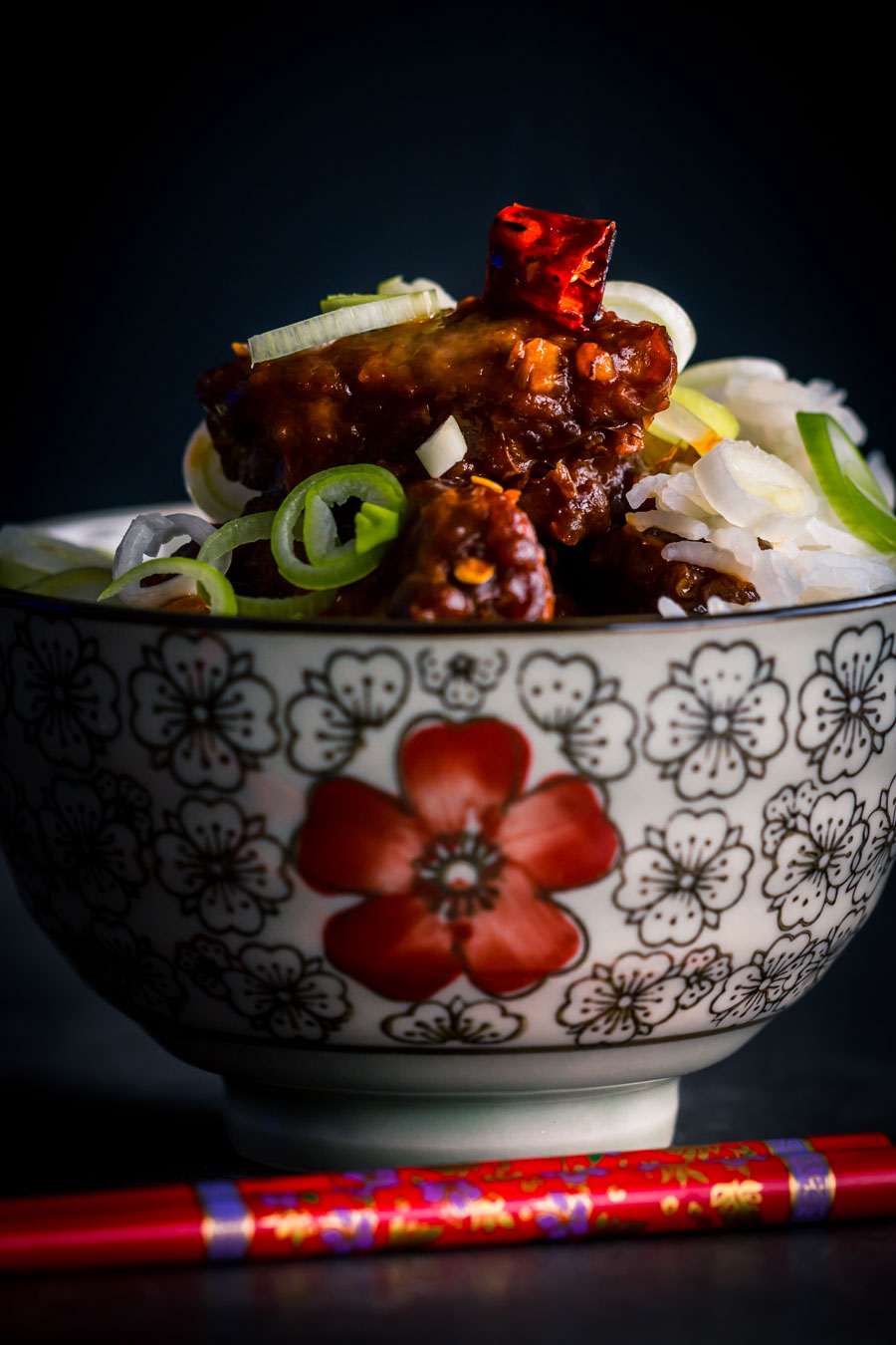 General Tso’s Chicken General Tso's Chicken is the very definition of US invented Chinese food, but one that is superb, a perfect quick and spicy fakeaway!