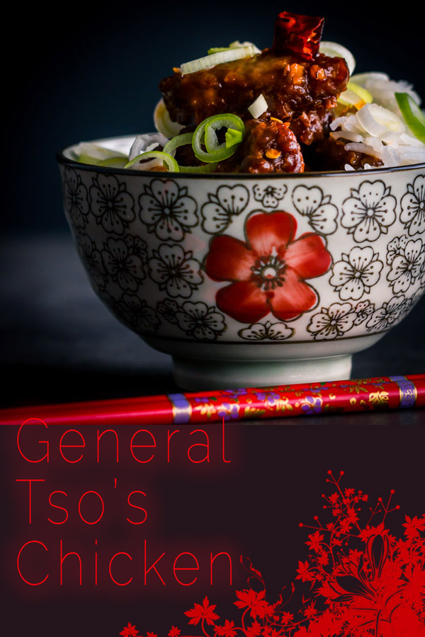 General Tso's Chicken is the very definition of US invented Chinese food, but one that is superb, a perfect quick and spicy fakeaway!