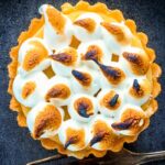 Make this mouth-watering individual lemon meringue pie for dessert tonight, this is a dessert for one so you can indulge your sweet tooth without sharing! I can not even tell you how great this flaky pastry is. #lemondesserts #howtomakeitalianmeringue