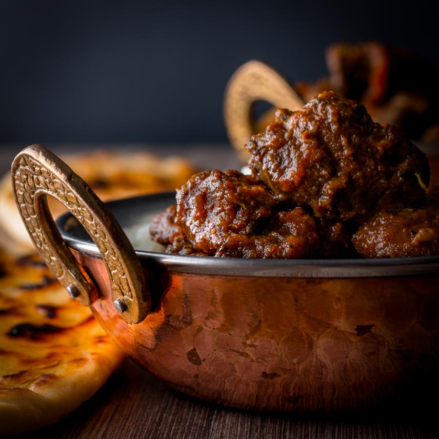 Instant Pot Beef Vindaloo This Beef Vindaloo is my take on the Anglo Indian Vindaloo which is a take on the Indo Portuguese classic from Goa, who said fusion food is new?