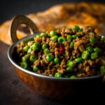 Keema matar is a classic Bangladeshi/Pakistani curry featuring lamb or mutton and peas in a delightfully simple spicy fragrant gravy.