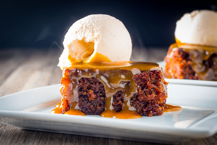 Sticky Toffee Pudding-12 Not to be confused with a cake Sticky Toffee Pudding is an old school rib stickingly wonderful English Dessert from the late 60's early 70's.