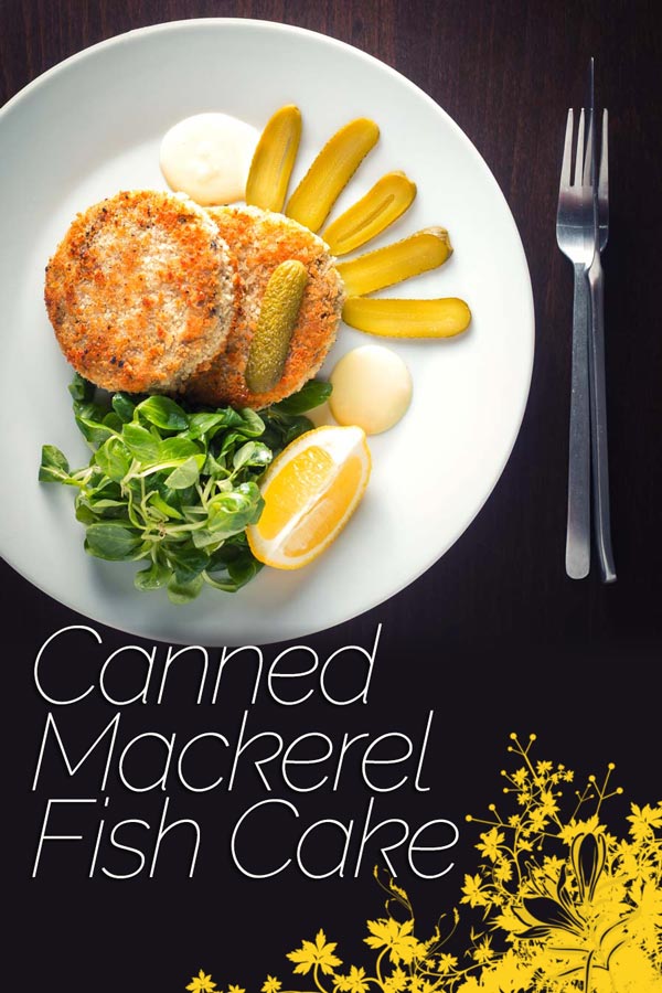 Canned Mackerel Fish Cakes Canned Mackerel Fish Cakes