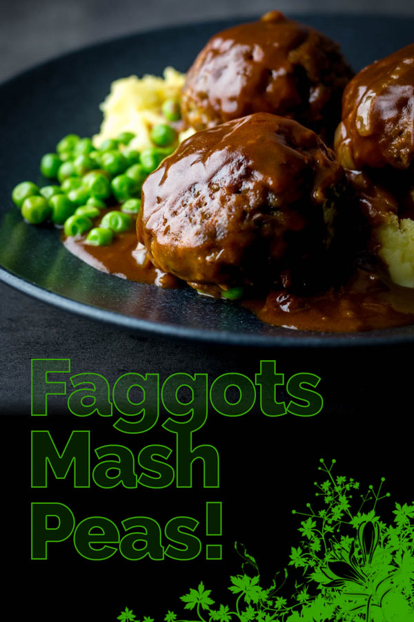 Faggots and Mash were the meatballs I grew up with a staple of the Midlands in the UK have sadly fallen out of favour but these old skool classics are still my favourite! #offal #britshfood #traditionalfood #faggots #recipe #recipeideas #recipeoftheday