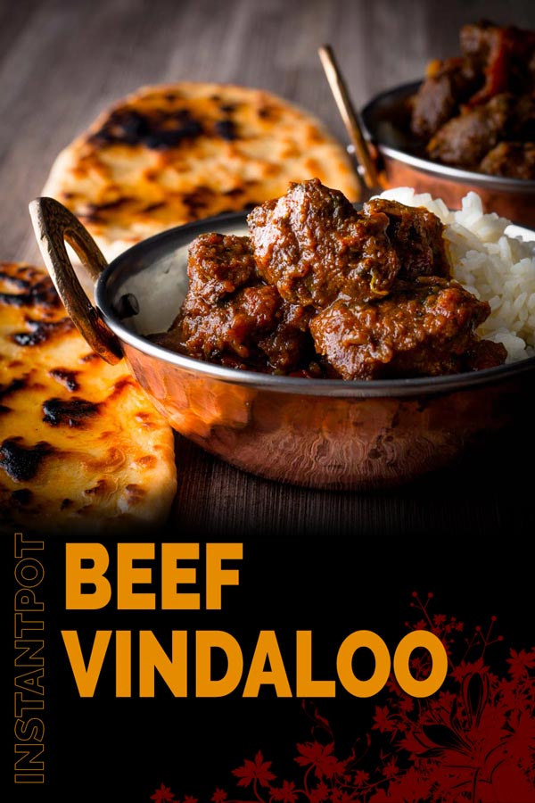 This Beef Vindaloo is my take on the Anglo Indian Vindaloo which is a take on the Indo Portuguese classic from Goa, who said fusion food is new? #curry #indianfood #dinnerfortwo #recipeideas #britishindianfood #spicy #recipeoftheday #recipeideas