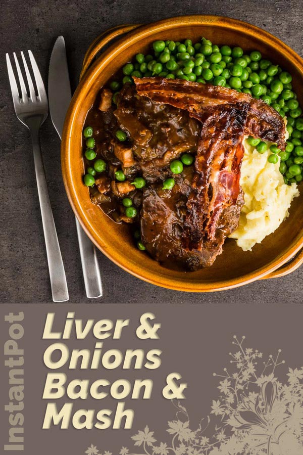 Offal may have fallen out of favour with many but my Liver and Onions recipe is a glorious nod back at the wonder of simple frugal cooking and of course comes bundled with bacon and mash. #britshfood #traditionalbritishfood #oldfashionedfood #offal #offalrecipes #recipeoftheday #recipeideas #recipes