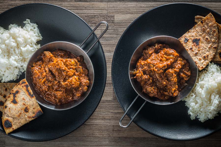 Lamb Madras Curry Fakeaway A Madras Curry in a British Indian Curry House has become synonymous with a fiercely hot curry and not much else, my version has more complex flavours but still with a punch of heat from chili and pepper.
