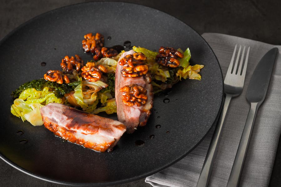 Balsamic and Honey Glazed Duck Breast | Krumpli