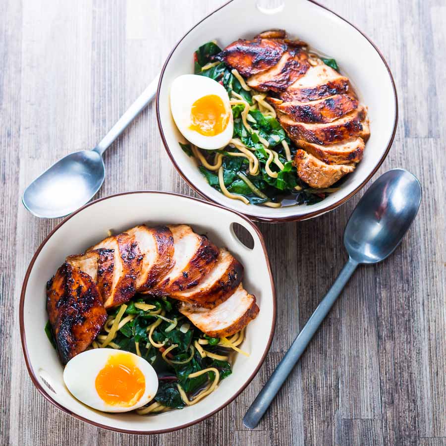 Hoisin Chicken Noodle Soup Krumpli