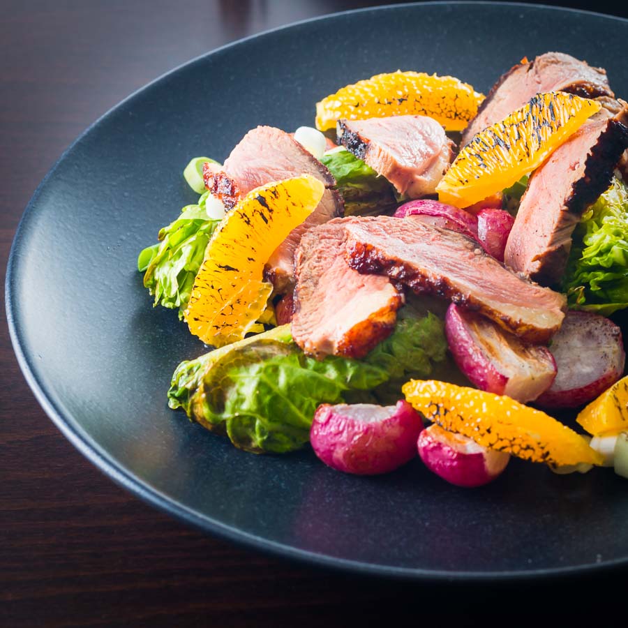 Warm Roasted Radish and Duck Salad | Krumpli