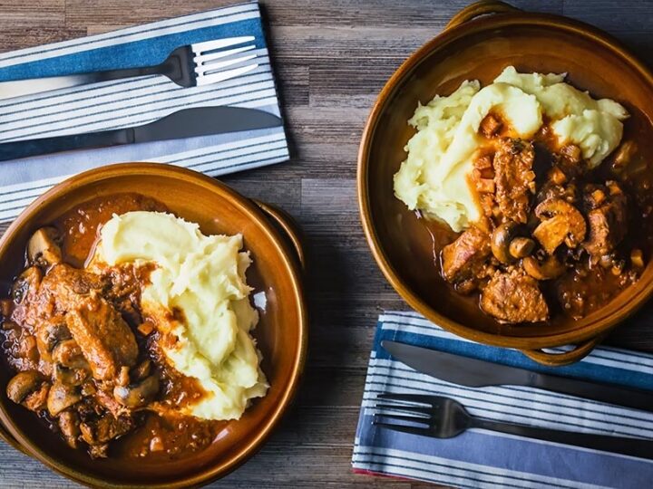 Wild boar is a fantastically underused meat that makes the most wonderful autumn or winter meal, this wild boar stew really show cases its flavour!