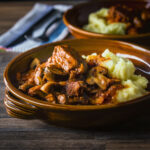 Wild boar is a fantastically underused meat that makes the most wonderful autumn or winter meal, this wild boar stew really show cases its flavour!