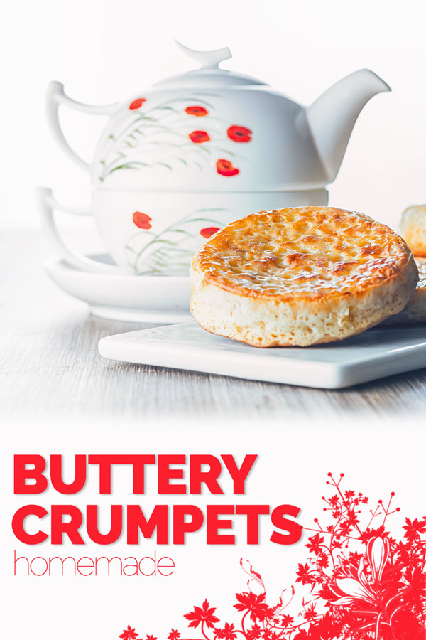 Homemade crumpets are a wonderful breakfast, brunch or supper treat and the finest way to increase your butter intake!