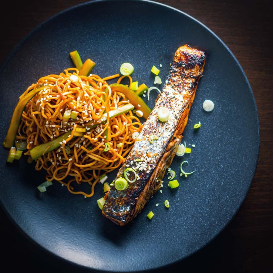 Quick Korean Salmon Krumpli