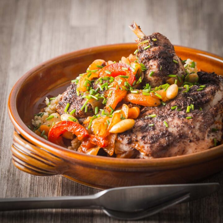 Spiced Rabbit Tagine