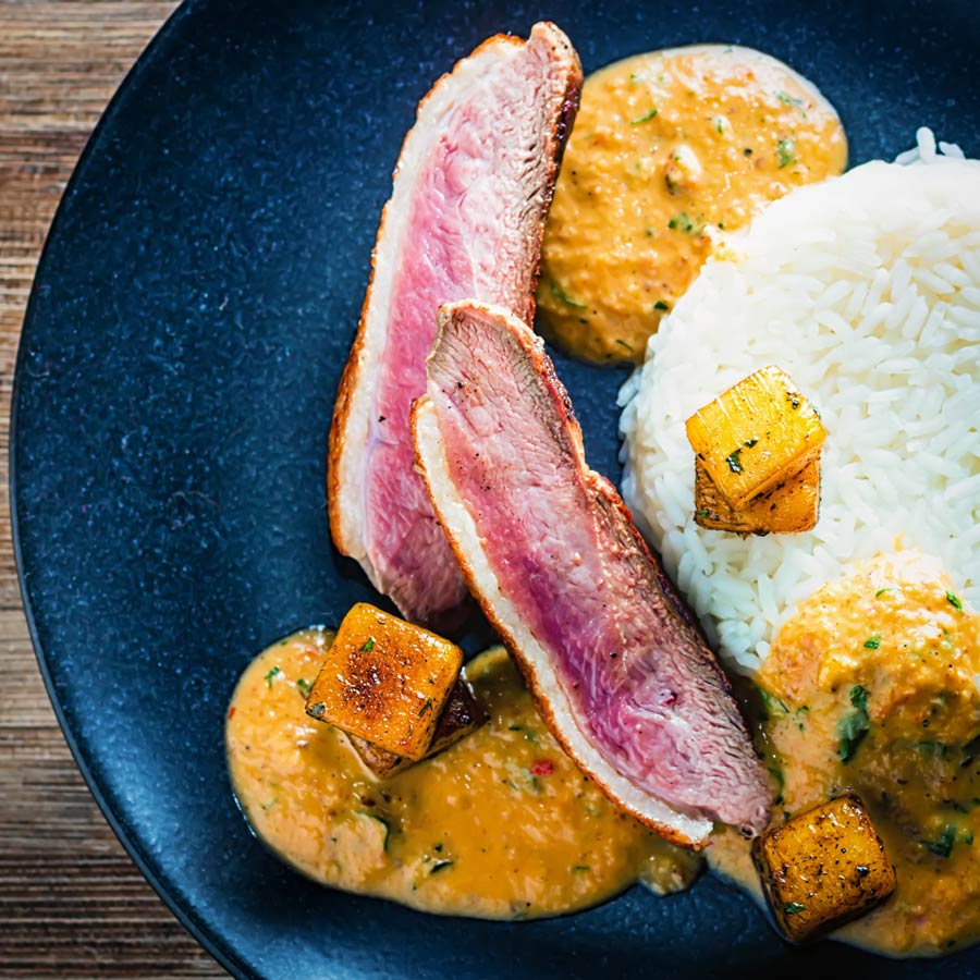 Thai Duck Curry with Pineapple | Krumpli