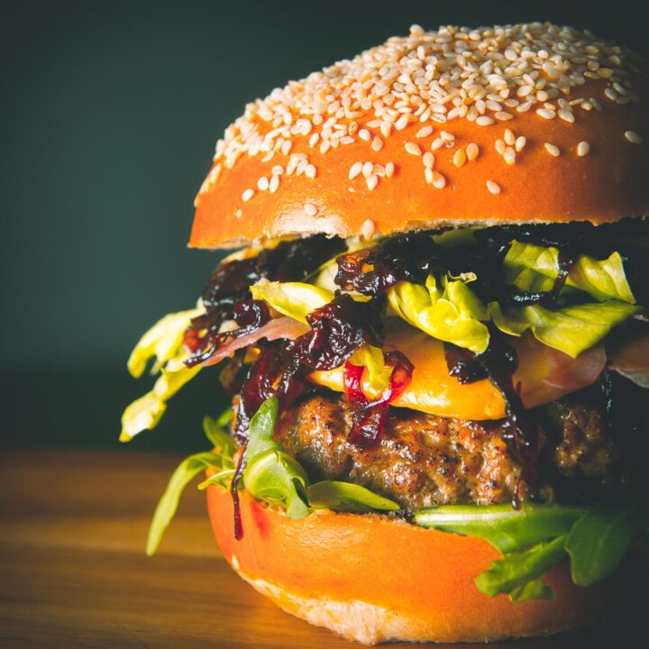 No Messin' Veal Burger