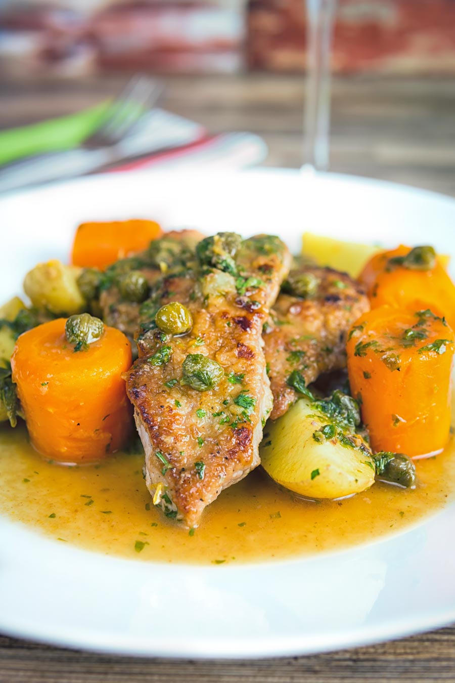 Veal Scallopini Krumpli