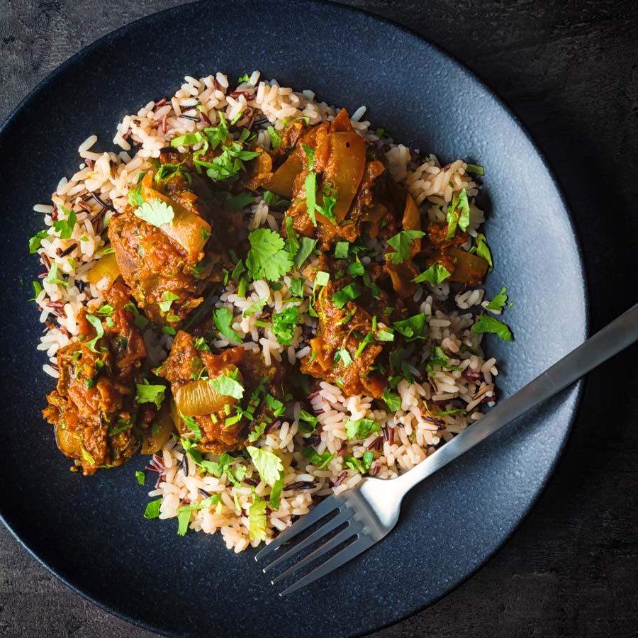 Bhuna is a perennial favourite in the British Indian Curry house and my beef bhuna works that typical thick clingy fragrant gravy heavy with fenugreek.