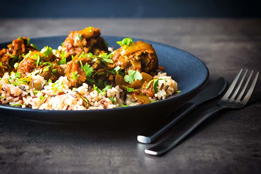 Bhuna is a perennial favourite in the British Indian Curry house and my beef bhuna works that typical thick clingy fragrant gravy heavy with fenugreek.