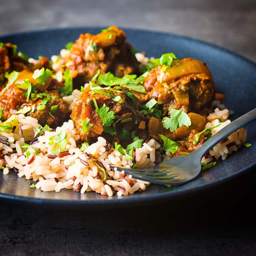 Bhuna is a perennial favourite in the British Indian Curry house and my beef bhuna works that typical thick clingy fragrant gravy heavy with fenugreek.
