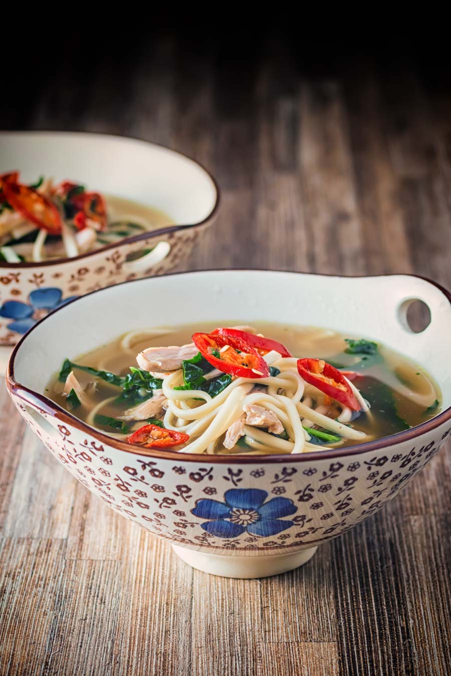 Asian Style Leftover Chicken Soup | Krumpli